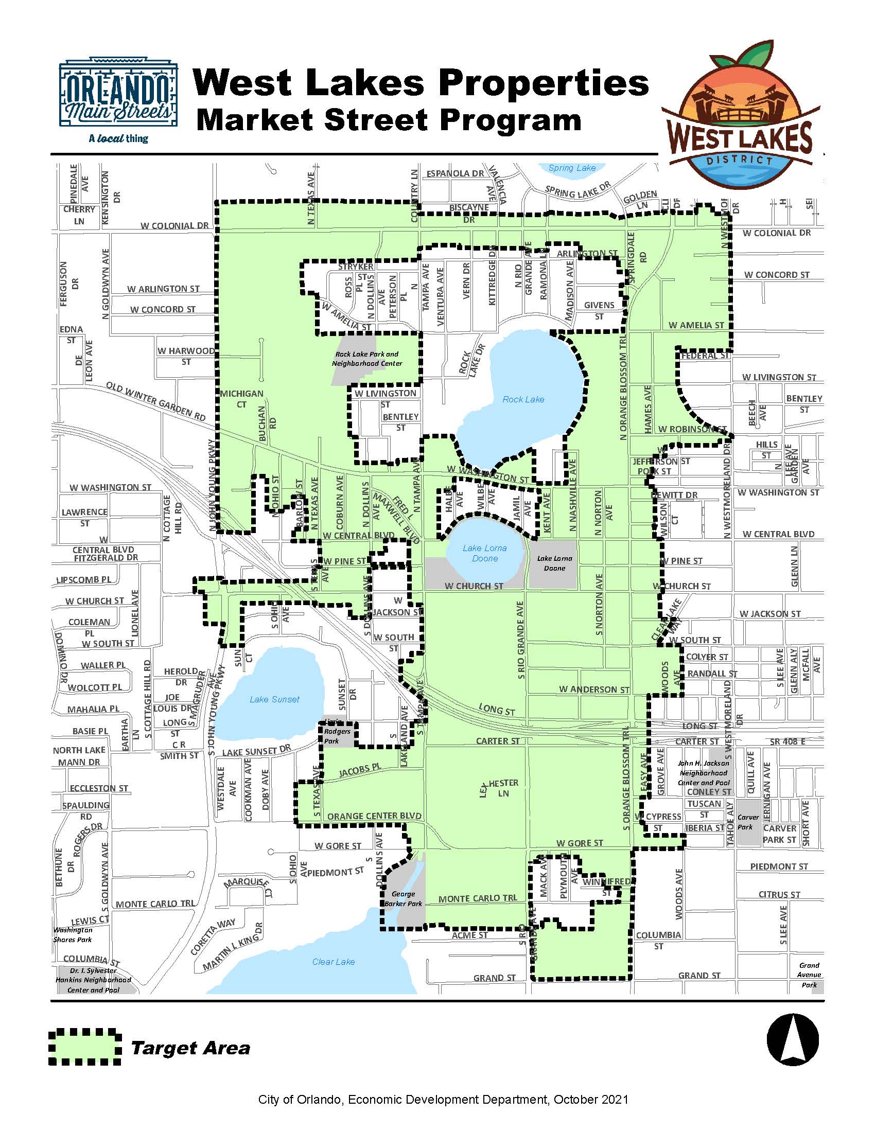 West Lakes Program Map