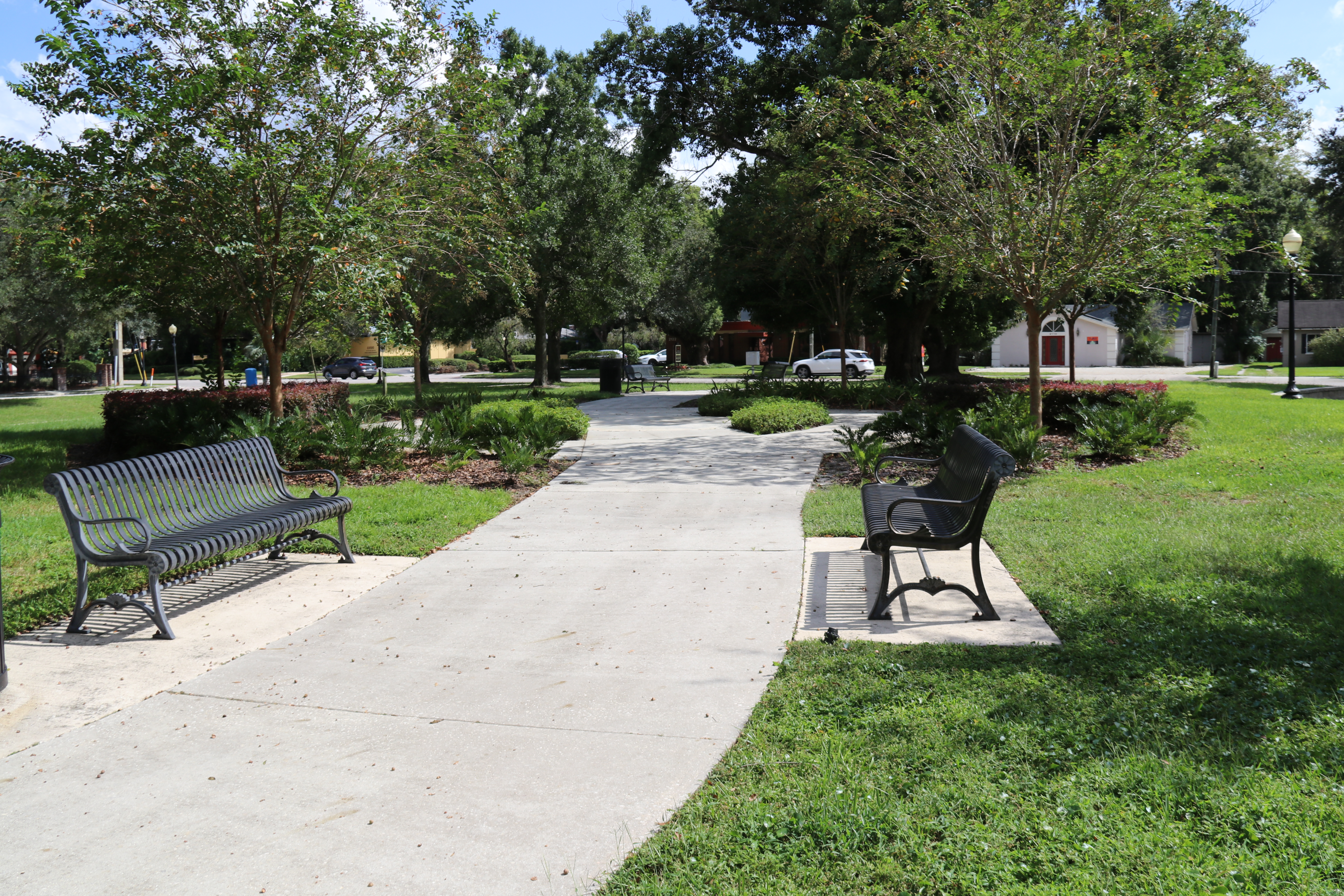 Park benches