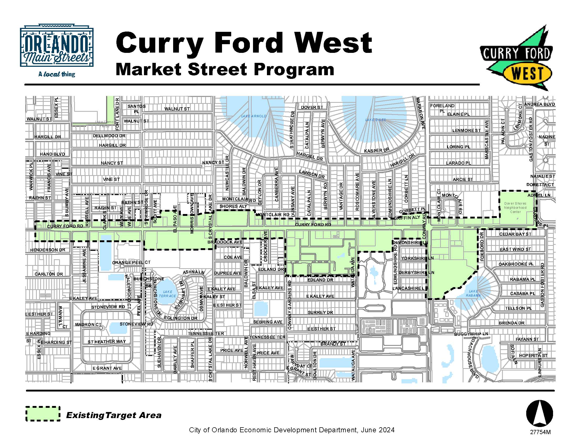 Curry Ford West Boundaries