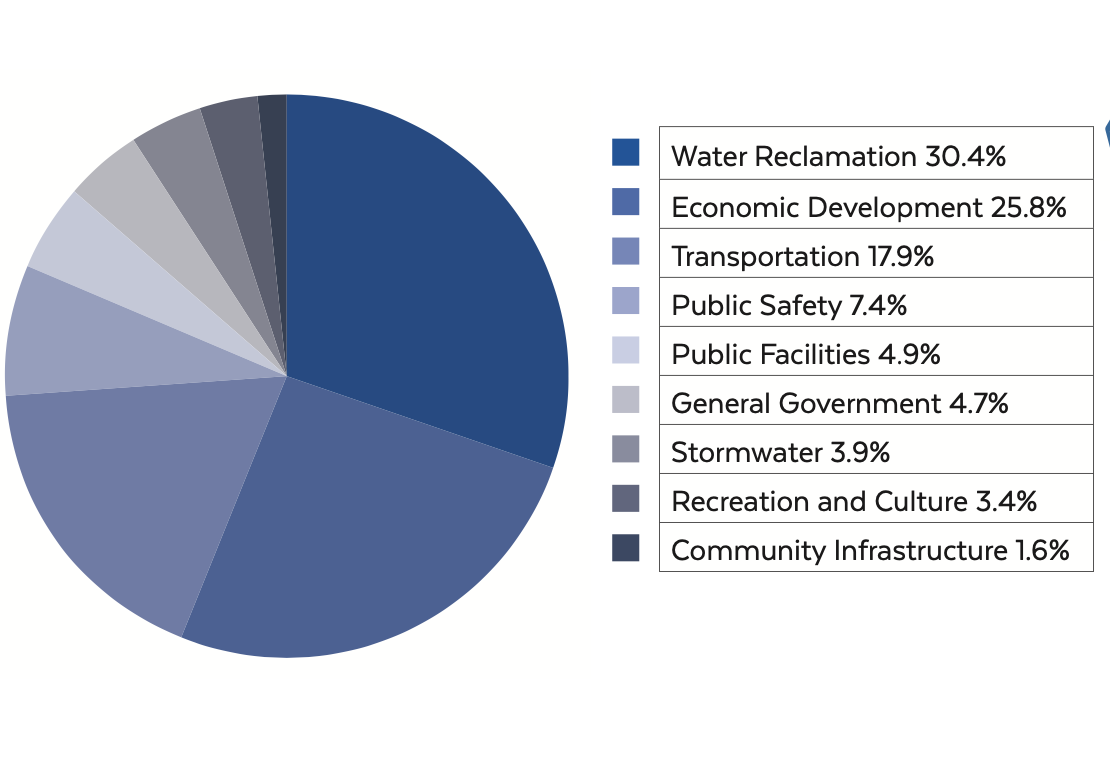 Pie chart illustrating Government services.png