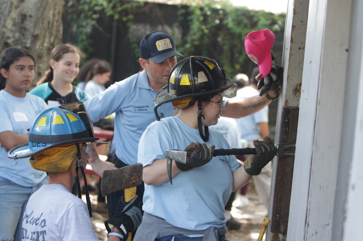 Students learning from OFD