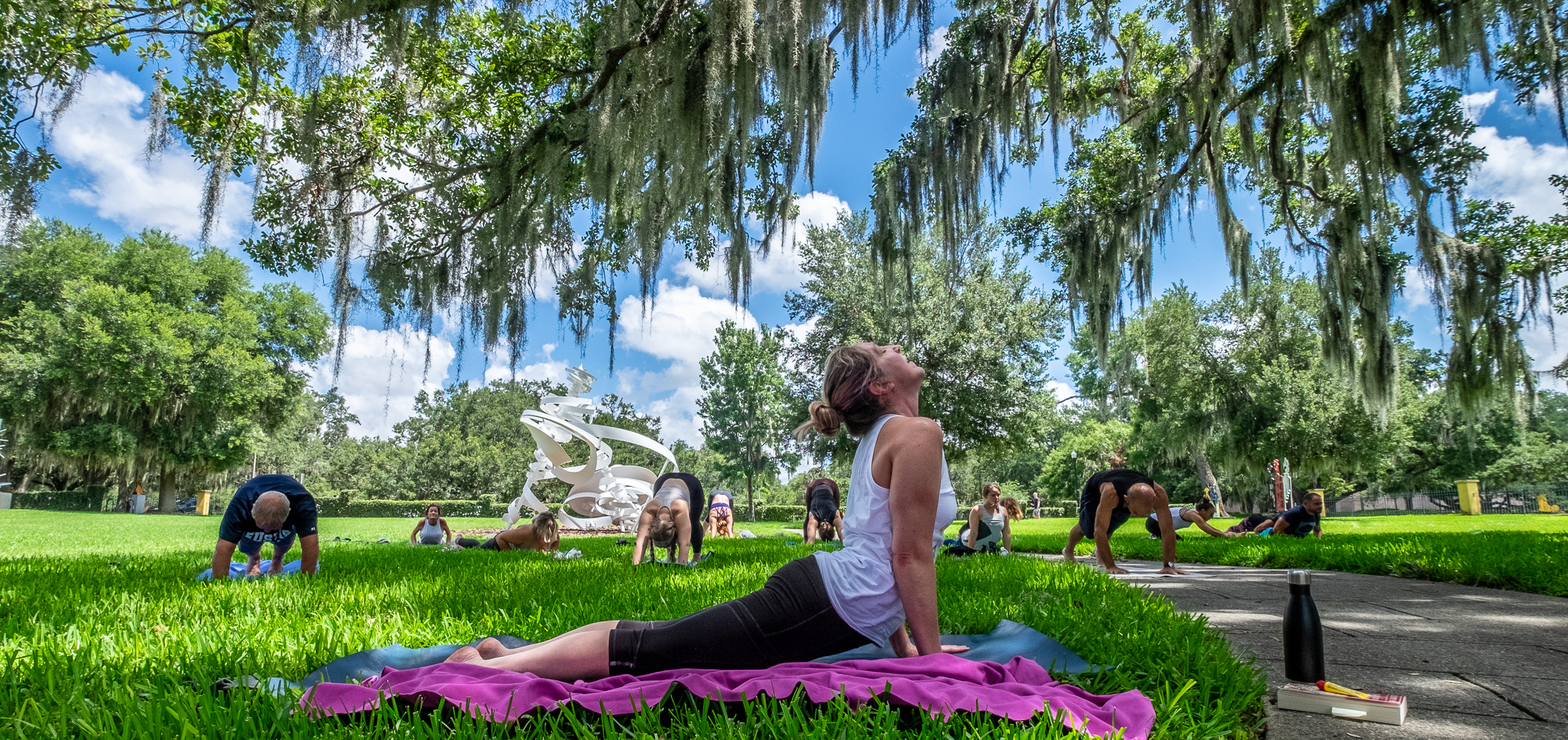 Yoga at Mennello