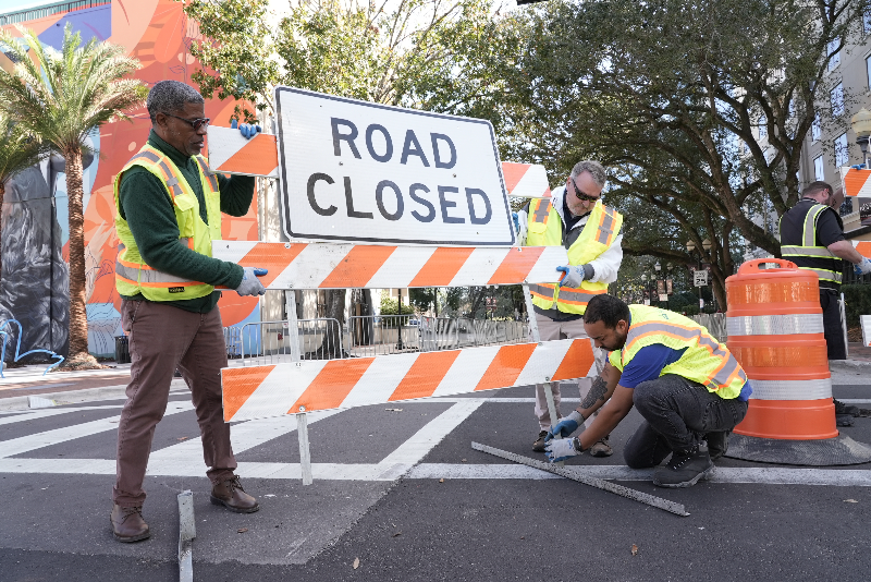 road closures