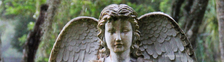 greenwood cemetery angel statue