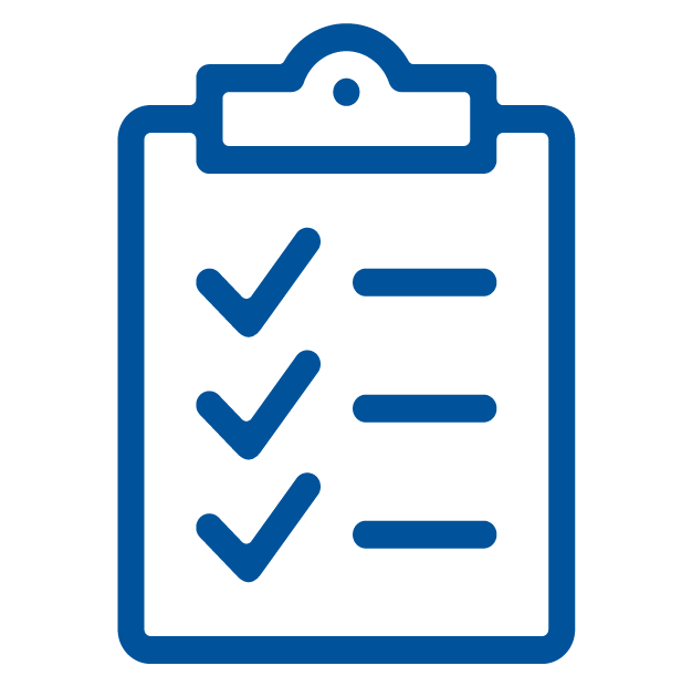 Clipboard checklist icon