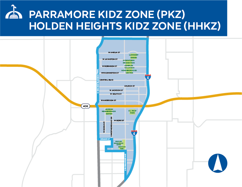 Holden Heights Kidz Zone Map